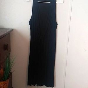 Liz Claiborne Black Cotton Dress XL